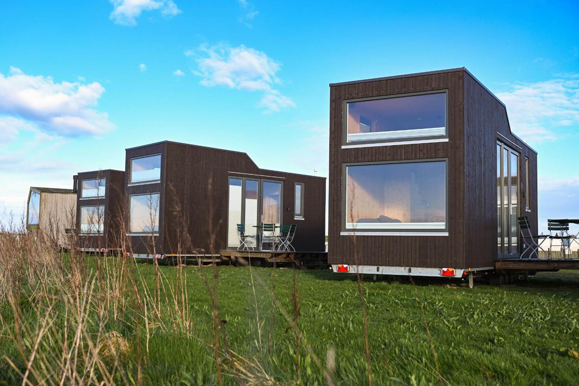 Tiny House Nature 16 Zur Meerseite - Green Tiny Village Harlesiel Carolinensiel Luaran gambar
