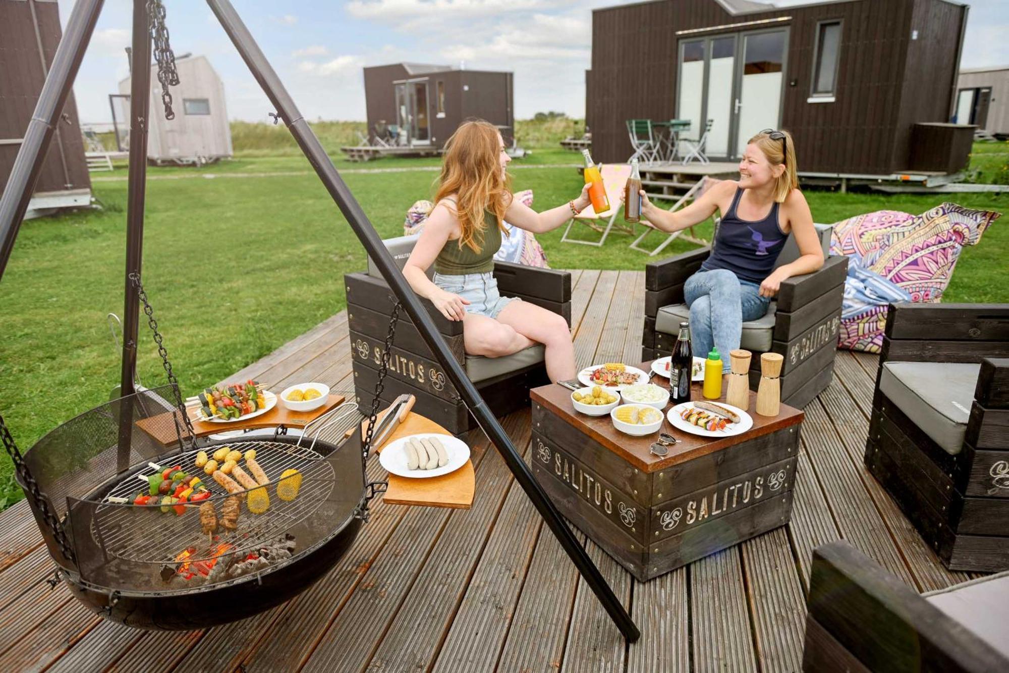 Tiny House Nature 16 Zur Meerseite - Green Tiny Village Harlesiel Carolinensiel Luaran gambar